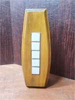 Large Wooden Vase / Matchstick Holder