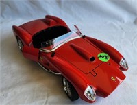 Red Ferrari scale model md. in Italy