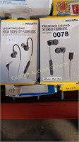 2 ACOUSTIC EARBUDS