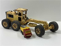 Toy Tonka Road Grader, Dump Truck