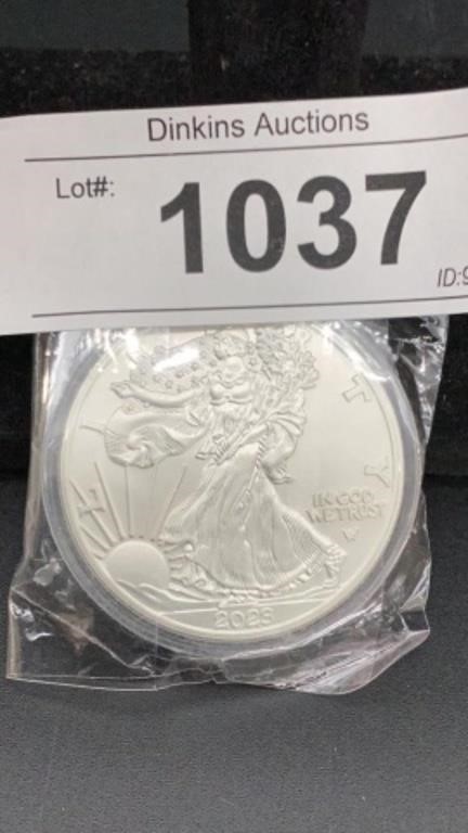 2023 liberty silver, dollar coin