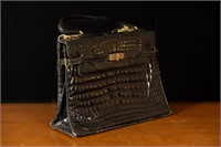 Vintage Morabito Alligator Skin Purse