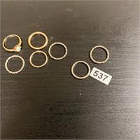 Lot of Misc Rings