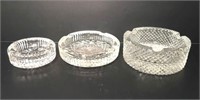 Waterford Crystal Ashtrays