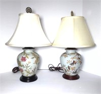 Asian Ceramic Table Lamps