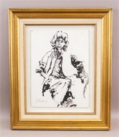 British Ink on Paper Signed Banksy AA