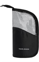 ($34)  Travel Makeup Brush Bag Portable Stand