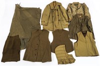 WWII US ARMY M41 JACKET & COLD WEATHER VEST LOT