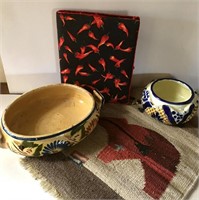SW Grouping-2 Bowls, Weaving, Chili Photo Book