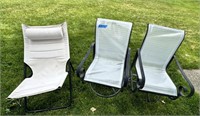 (3) OUTDOOR CHAIRS