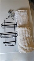 Shower Curtains/ Rack