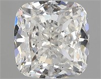 Gia Certified Cushion Cut 1.51ct Si2 Diamond