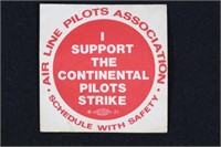 Vintage Continental Pilots Assoc. Strike Sticker