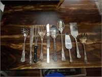 Vintage silver kitchenware lot
