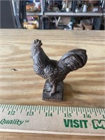 Cast iron Split Mold rooster, flat screw