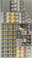 81 Mickey Mantle Baseball Cards Lot Collection