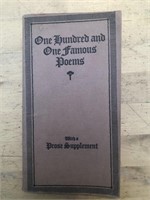 One Hundred and One Famous Poems (1924)