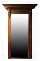 19th CENTURY MONUMENTAL NEOCLASSICAL MIRROR