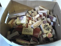 large stamp pad collection. box full. all types