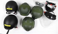 Lot of (3) Helmets, (2) ATV Helmets,