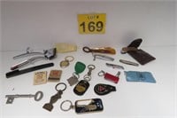 Vintage Pocket Knives, Keychains & More