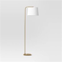 62x14 Downbridge Floor Lamp Brass - Threshold