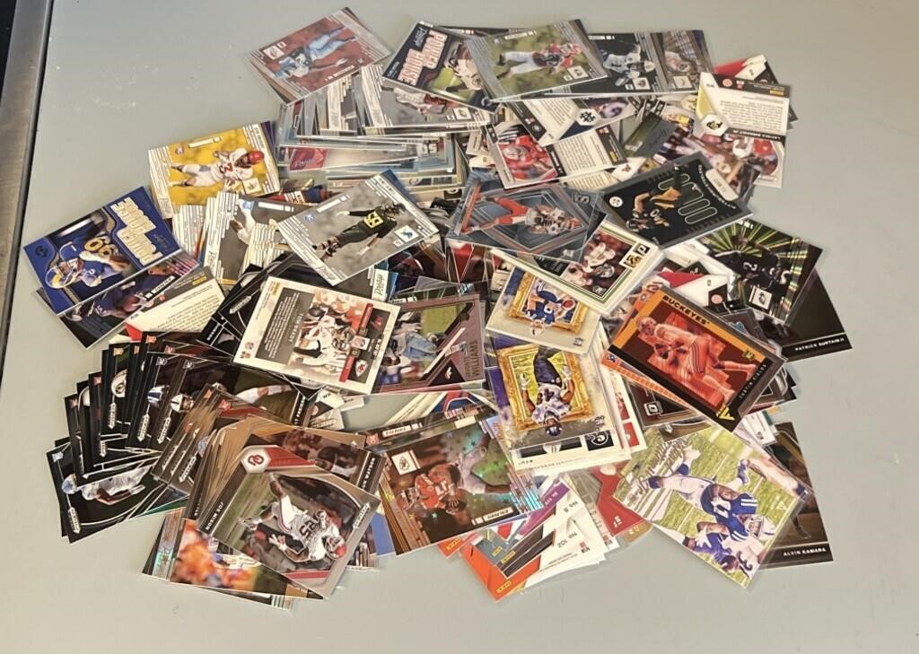 Large Lot Panini Collectible Football Cards
