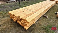 50 pcs. of 2"x4"x16' Spruce Lumber