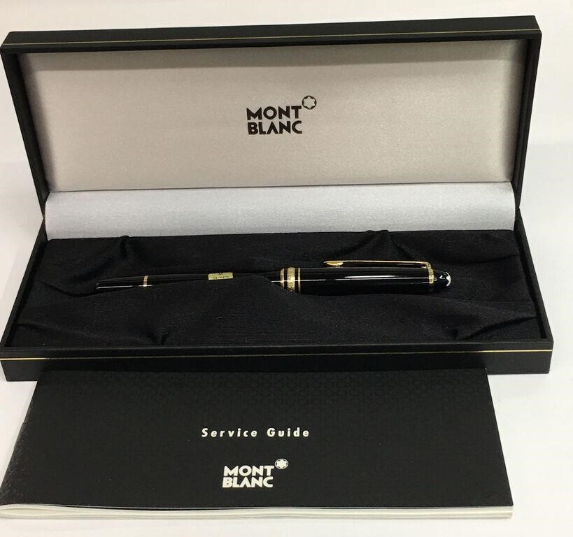 14k Gold Mont Meisterstück Blanc Fountain Pen