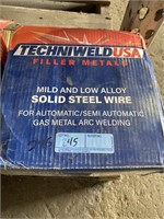 Mild and low alloys solid steel wire