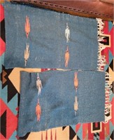 (2) Cotton Navajo Style Runners w/ Fringe