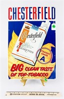 Metal Chesterfield Cigarette Big Clean Taste of