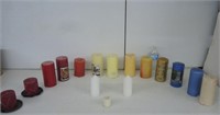 ASST.CANDLES-MED-LG.,SCENTED & NON SCENTED