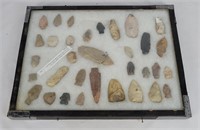 Assorted Indian Arrowhead Artifacts