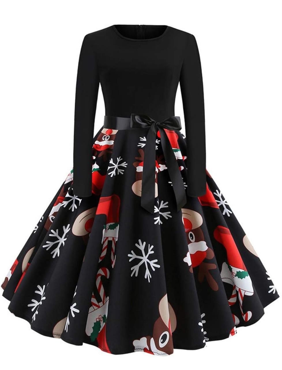 ($39)Paskyee Christmas Dresses