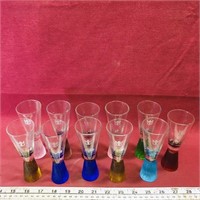Set Of 11 Sherry Glasses (5" Tall)