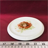Ceramic Plate Coaster (Antique) (6 1/4")
