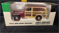 1:25 diecast 1953 Jeep Panel Delivery