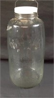 Large vintage 19 inch mason jar