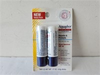 2 aquaphor lip repairs