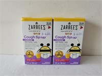 2 zarbees baby cough syrups 2oz