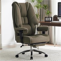 Big Tall Office Chair 400lbs Mesh High Back  Green