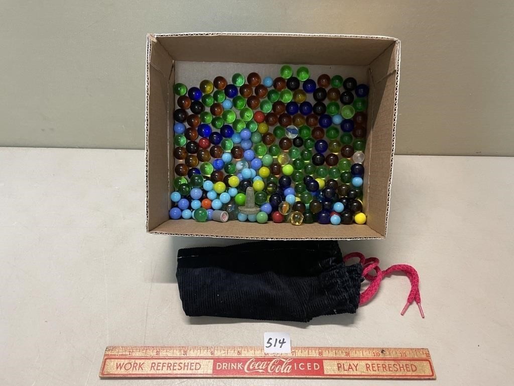 AWESOME LOT OF MARBLES