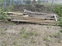 Large Qty of Wood Timbers
