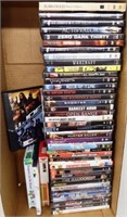 (44) DVDs & (2) VHS / Movies