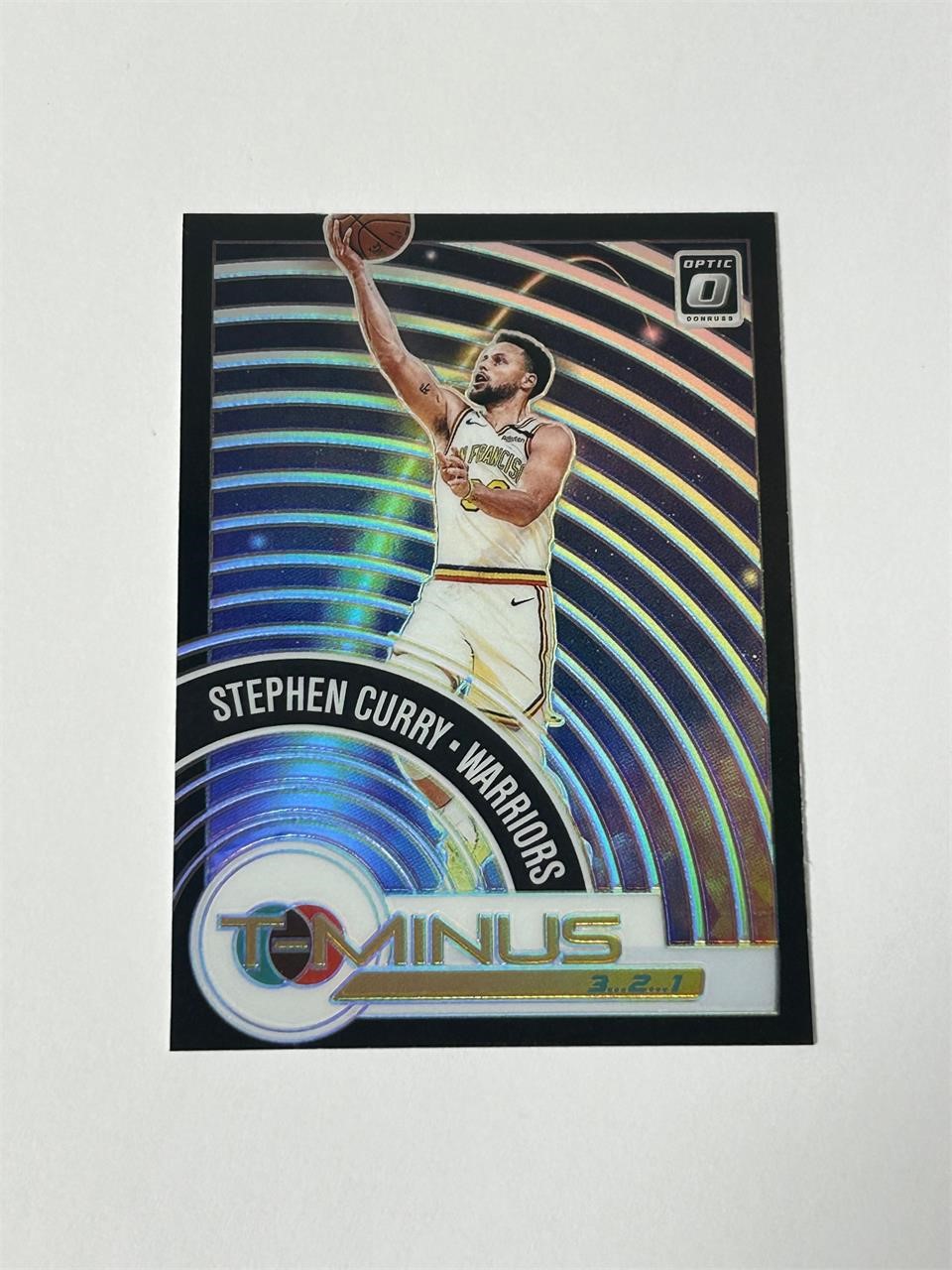 2020 Optic Steph Curry T-Minus 3,2,1 SILVER PRIZM