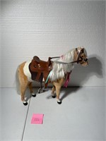 American Girl Horse Chestnut with Saddle