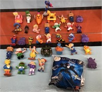 Vtg. mini action figures