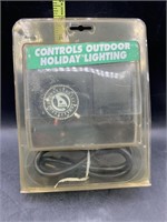 Outdoor lighting timer