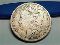 OF) 1882 O silver Morgan dollar